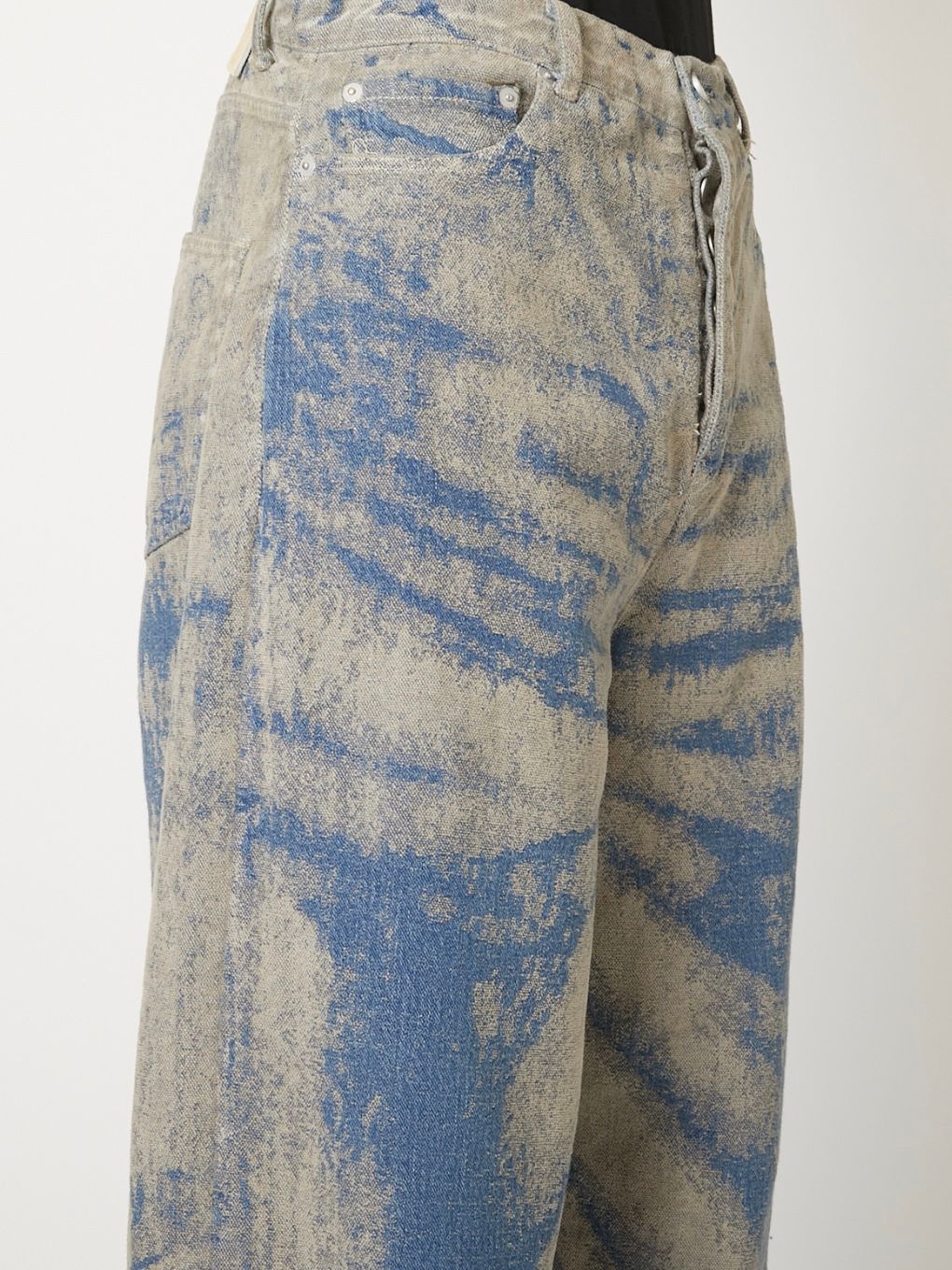 【26AW】ワイド デニム / WIDE DENIM / INDIGO BLEACH(インディゴブリーチ)
