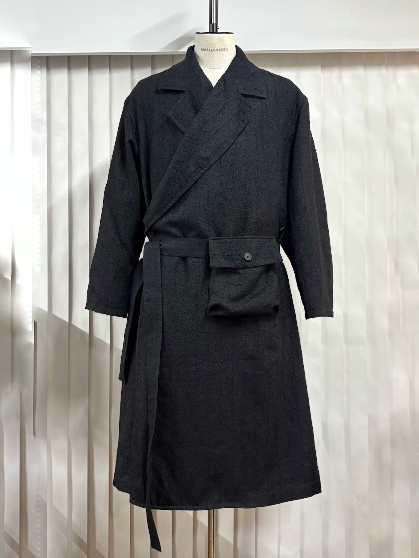 【26AW】トゥー ダブル ブレステッド コート / TOO DOUBLE-BREASTED / ブラック