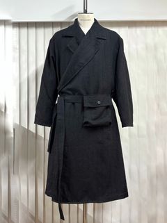 【26AW】トゥー ダブル ブレステッド コート / TOO DOUBLE-BREASTED / ブラック