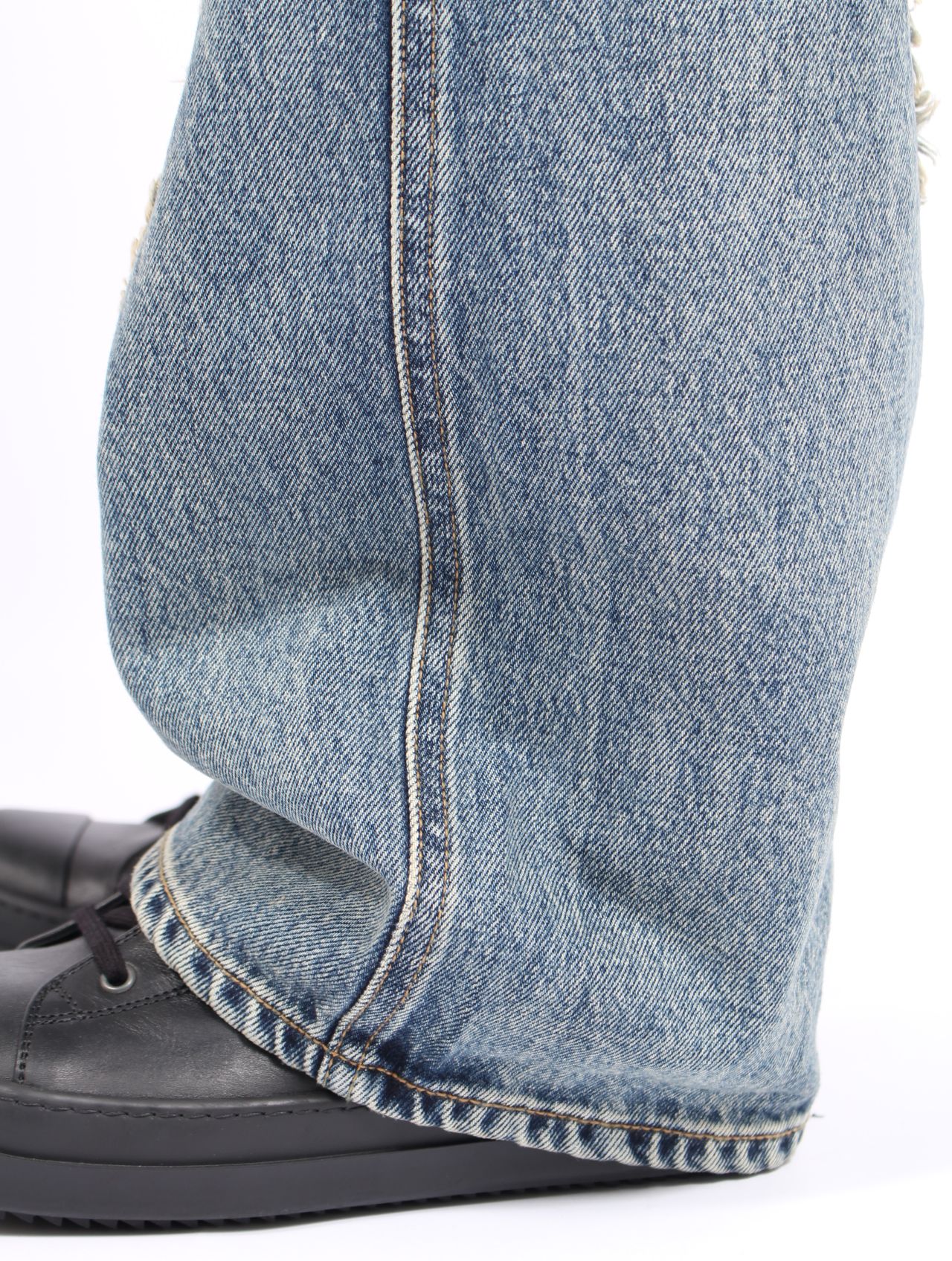【25AW】トライバル デニム パンツ / TRIBLE DENIM PANTS / ブルー