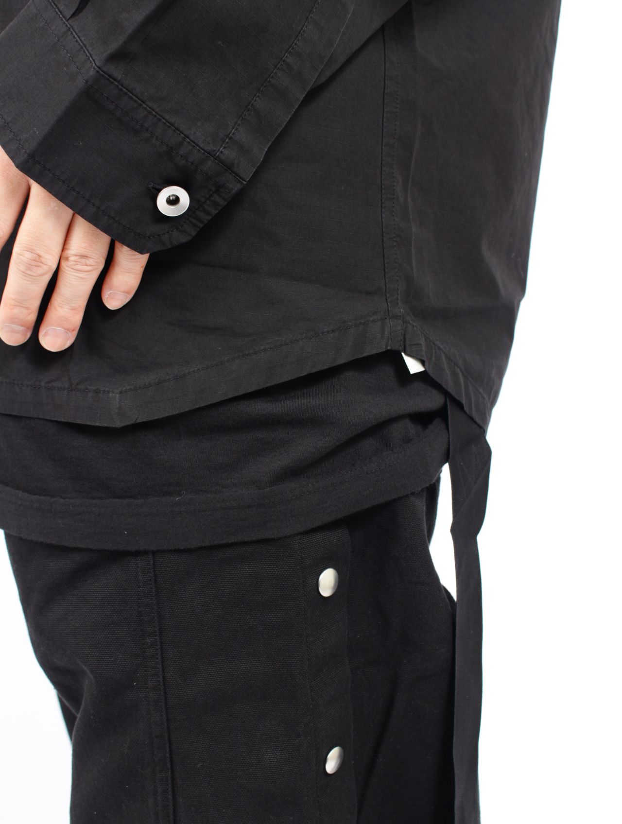 【26SS】ジャンボ アウターシャツ / JUMBO OUTERSHIRT / ブラック