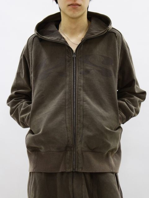 【25AW】25 フーディー パーカー / 25 HOODIE / ブラウン