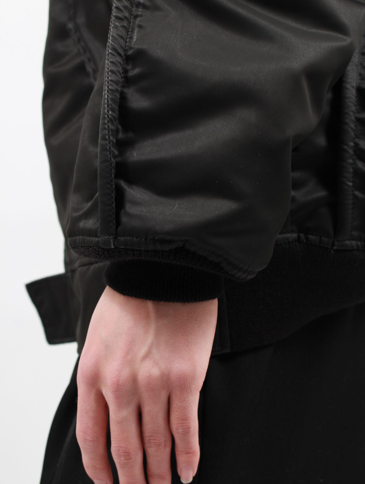 【25SS】ヴィンセント コード フライト ジャケット / "VINCENT"CODE FLIGHT JACKET / ブラック