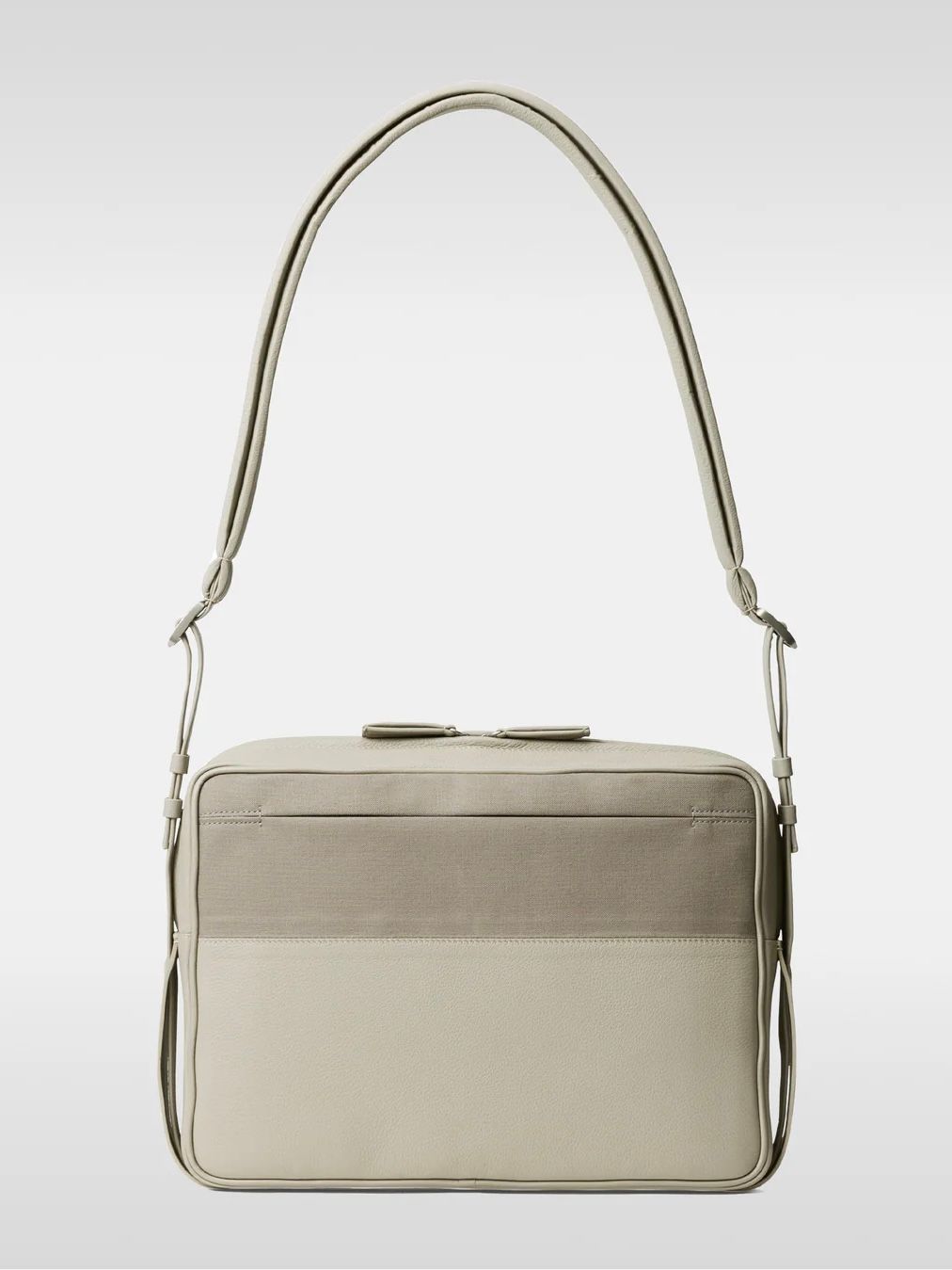 ソフトショルダーバック ラージ / SHOULDER BAG FOR LAPTOP / ホワイトベージュ
