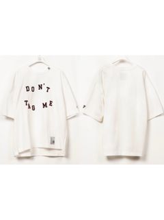 【26AW】ドント タグ ミー フロッキー Tシャツ / DON'T TAG ME, FLOCKY TEE / ホワイト