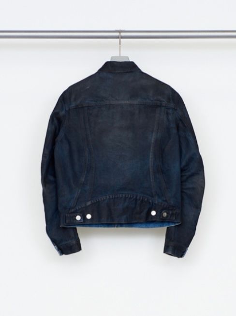 【26AW】デニム トラッカー ジャケット コーティング デニムジャケット / DENIM TRUCKER JACKET / LUSTER COATED INDIGO(インディゴ)