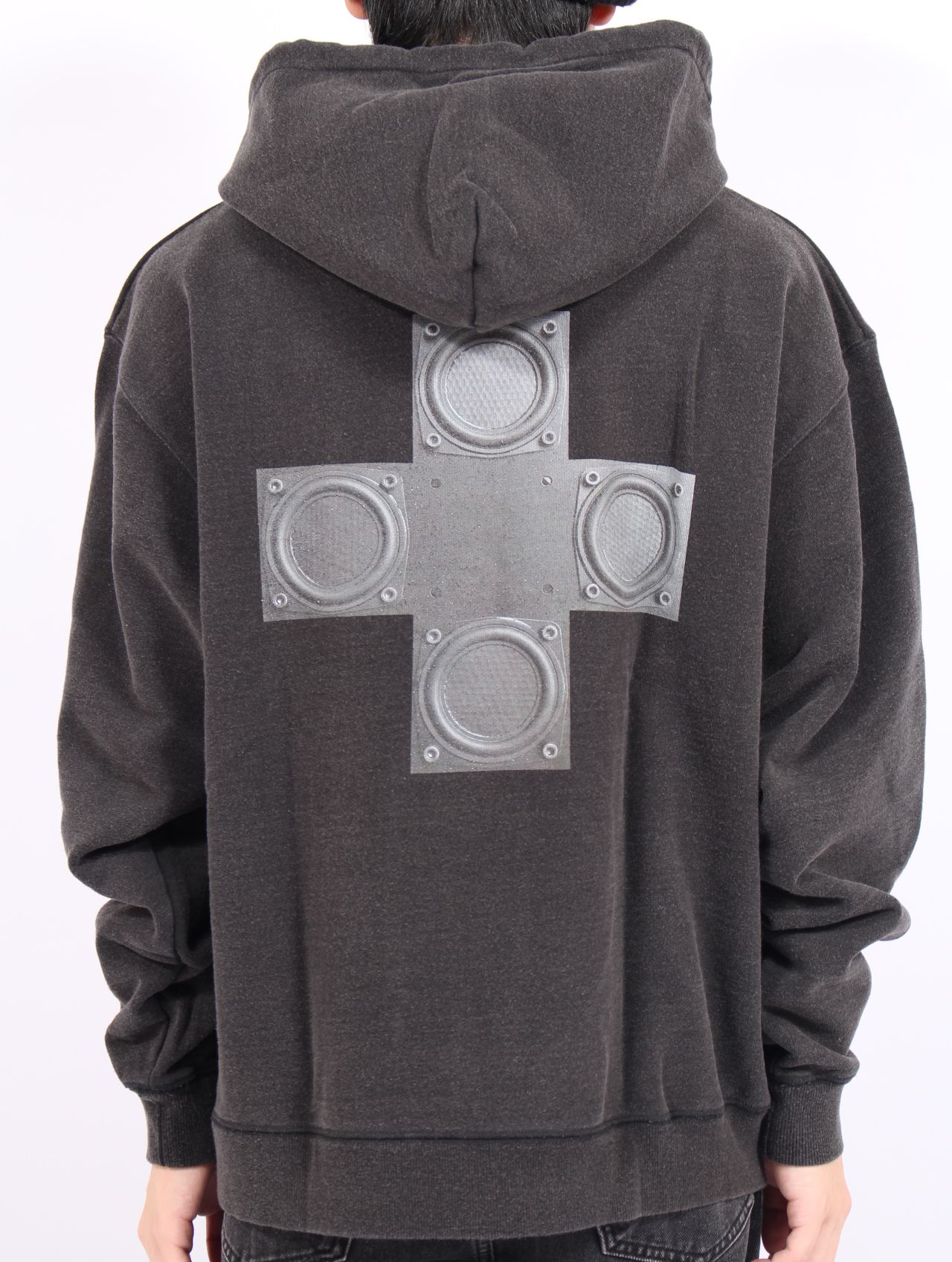 【25AW】グラフィック フーディー パーカー / GRAPHIC HOODIE / ブラック