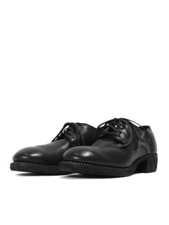 【792Z】 ロバ革 クラシック ドンキーレザー ダービーシューズ / CLASSIC DERBY THICK SOLE LEATHER / ブラック