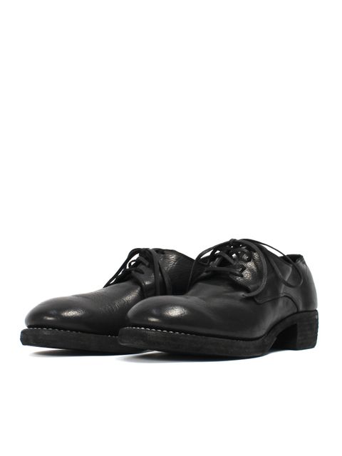 【792Z】 ロバ革 クラシック ドンキーレザー ダービーシューズ / CLASSIC DERBY THICK SOLE LEATHER / ブラック