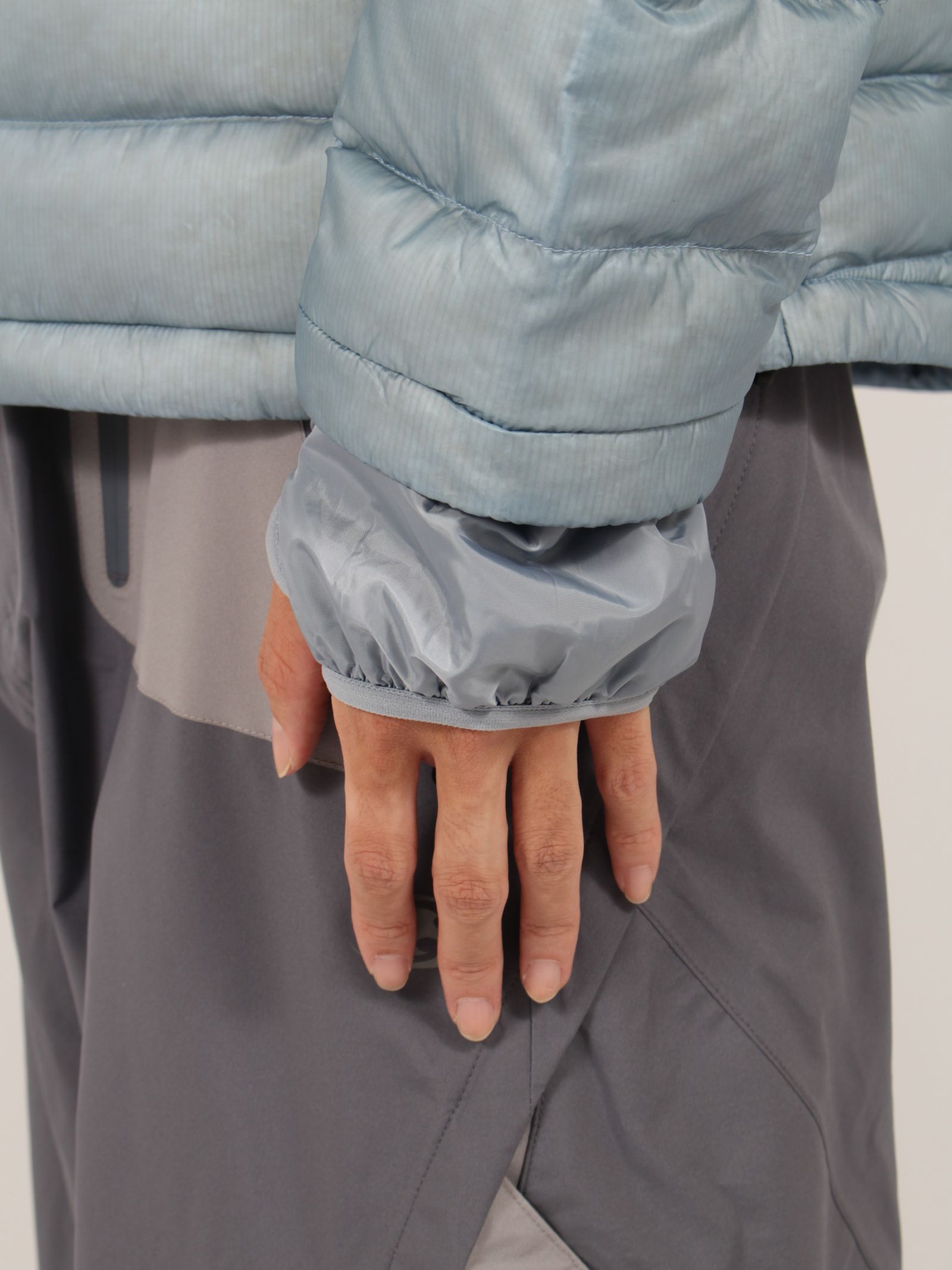 【24AW】サフィックス パファー ダウンジャケット / SUFFIX PUFFER JACKET / スカイブルー