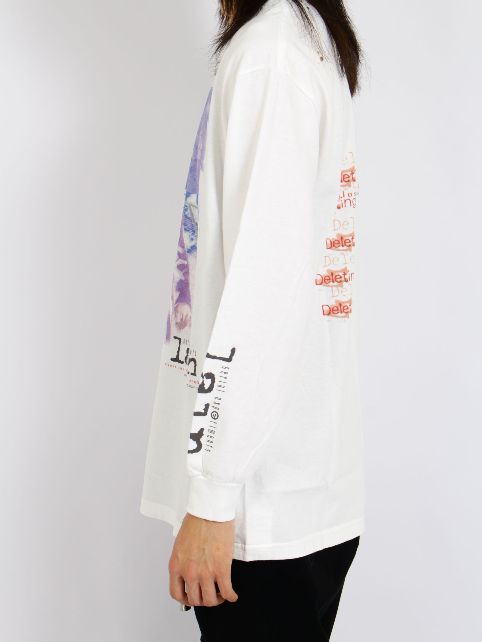 【26AW】セブ VS レイン PT-07 ロングスリーブ Tシャツ 長袖カットソー  / SEV VS LAIN PT-07 L/SL TEE / ホワイト