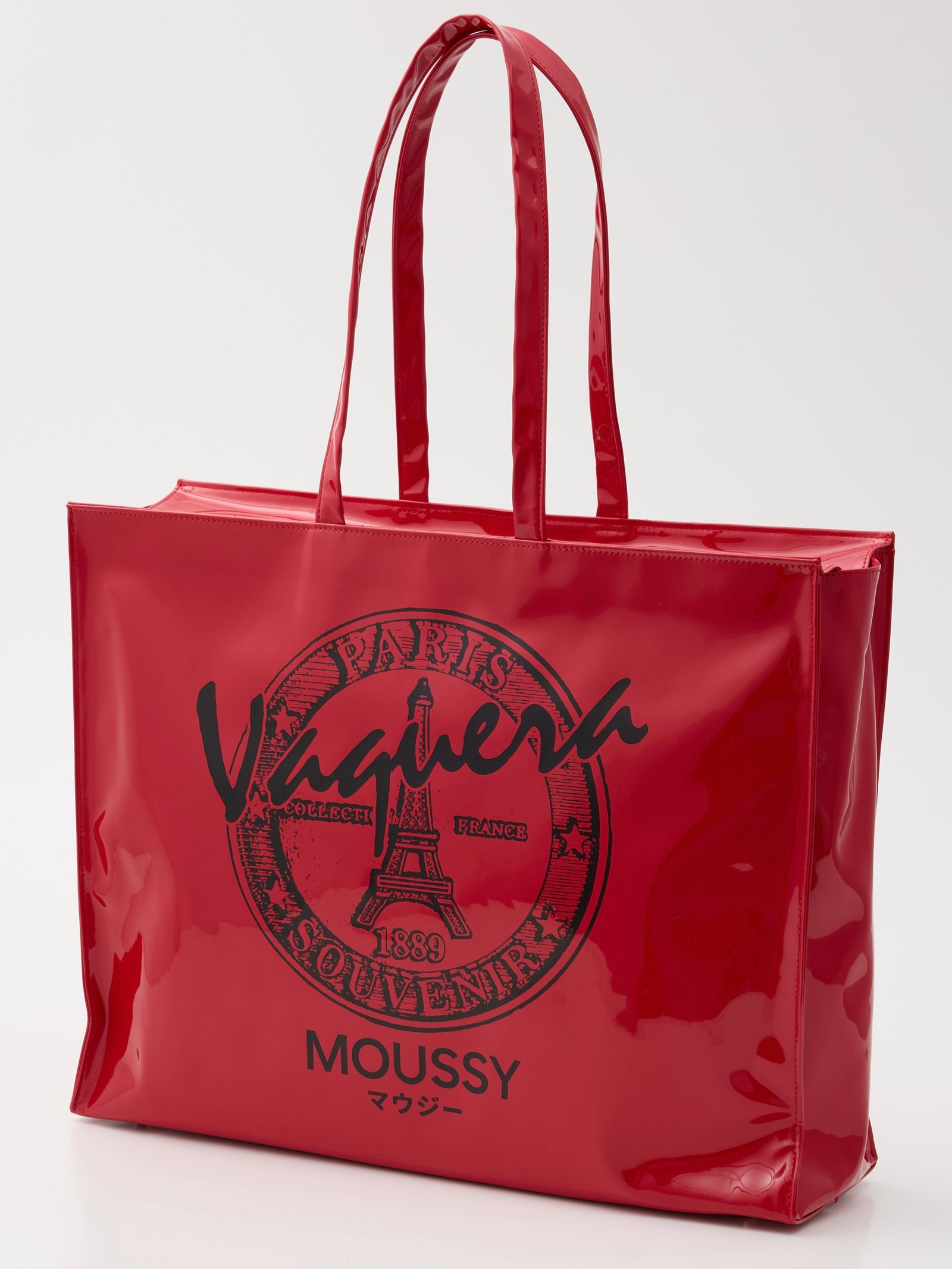 【26SS】ラージ ショッピング バッグ / VQ LARGE SHOPPING BAG / レッド