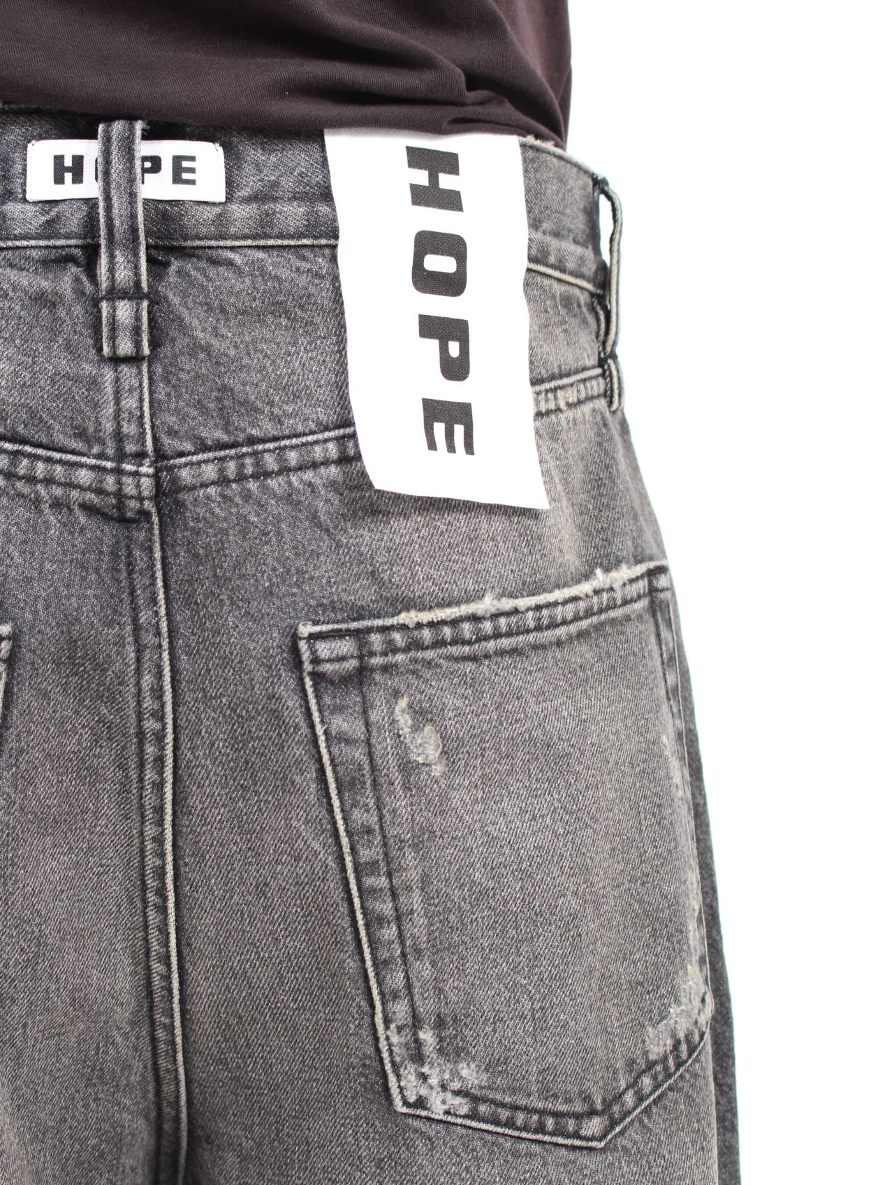 【25AW】スキッド ジーンズ ワイド デニム パンツ / SKID JEANS / HEAVY BLACK VINTAGE(ブラック)