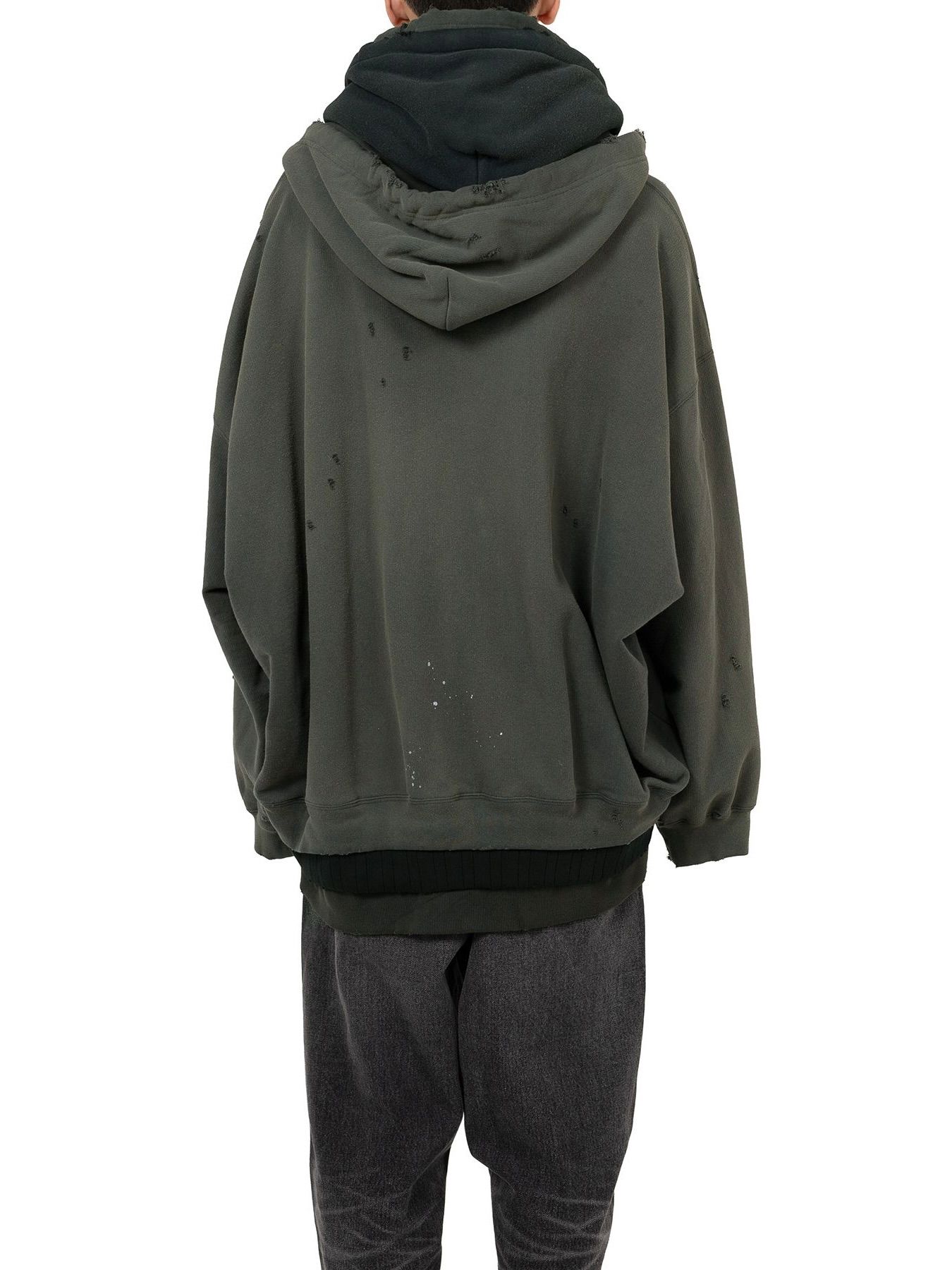 【25AW】トリプル レイヤード パーカー / TRIPLE LAYERED PARKA / ブラック