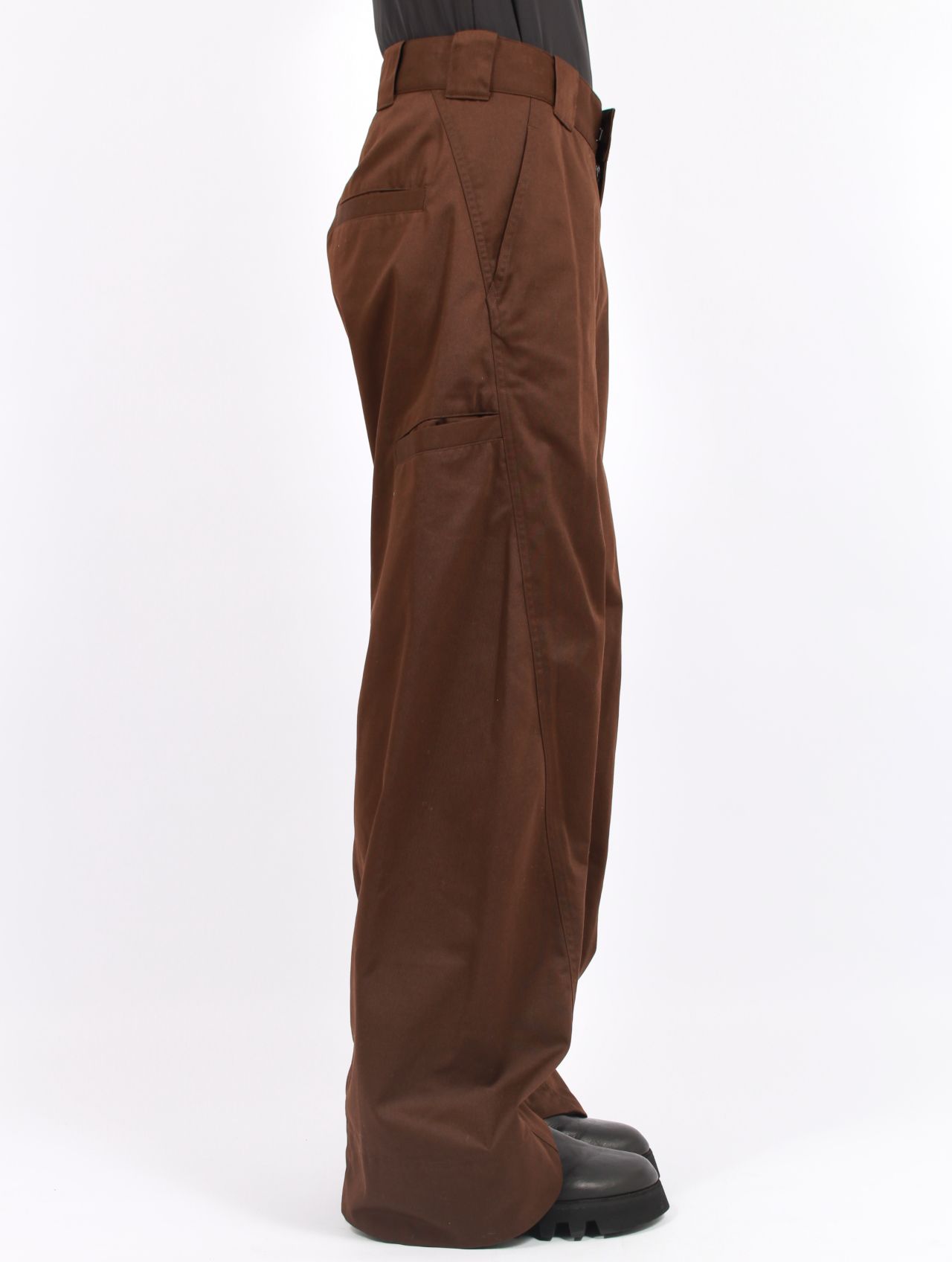 【25AW】ツイステッド ワーク パンツ / TWISTED WORK PANTS / ブラウン