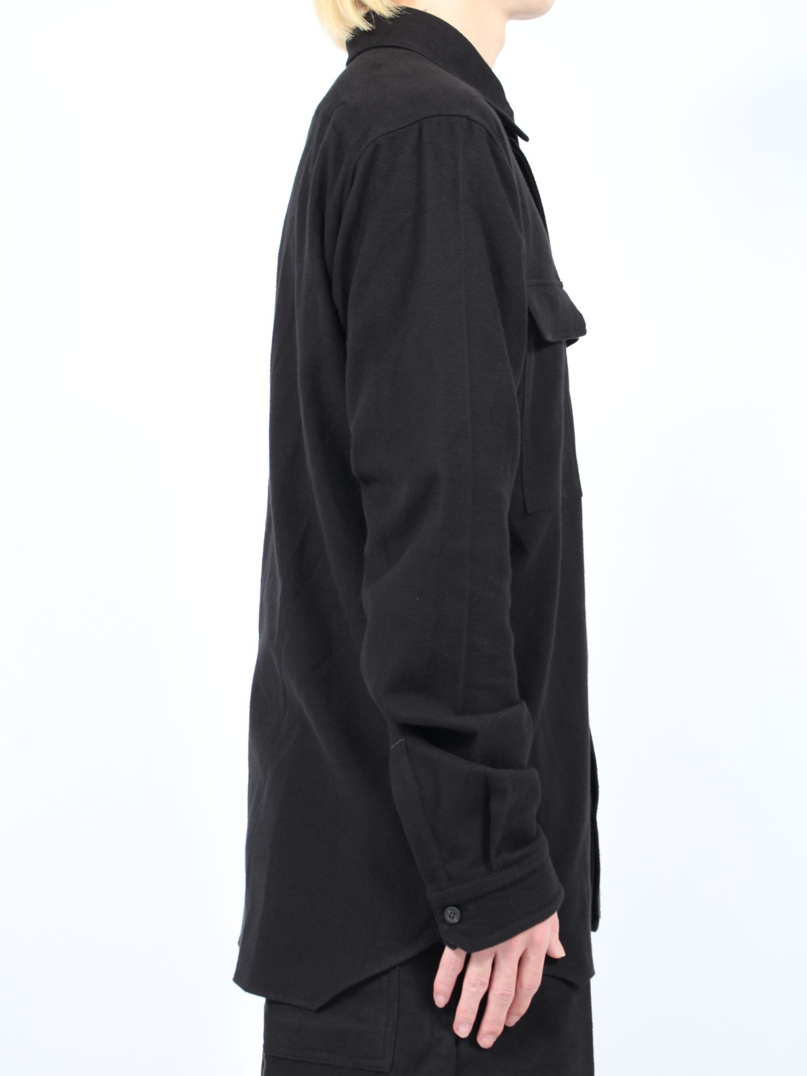 【24AW】ワークシャツ / WORK SHIRT / ブラック