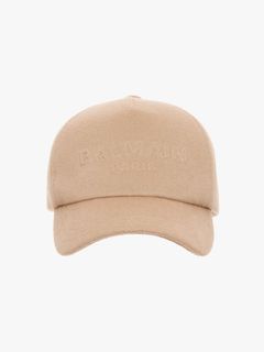 エンボスロゴ ウール キャップ BH2 ACC CAP WOOL / ベージュ