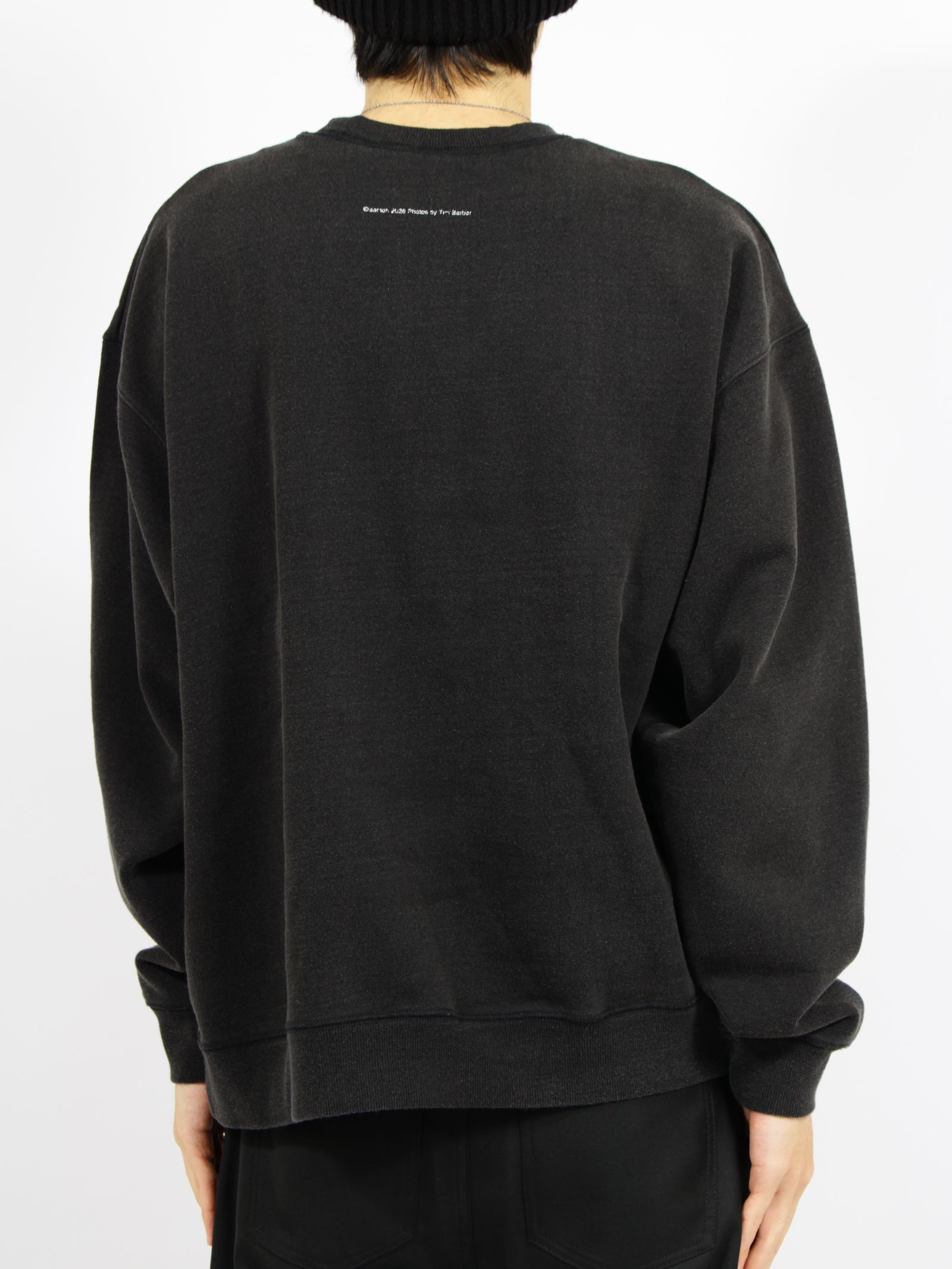 【26SS】 スウェット / SWEAT TOP / ブラック