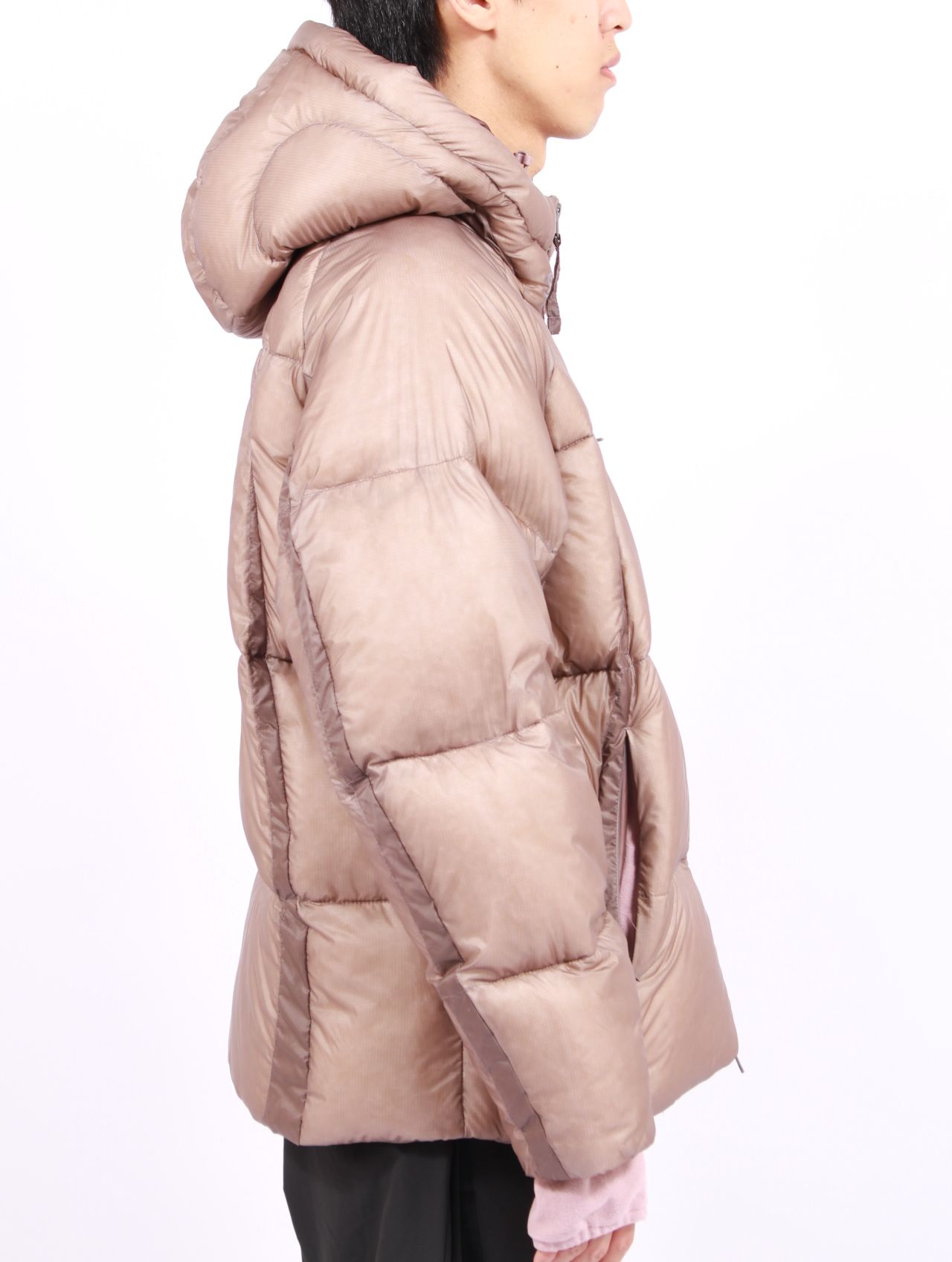 【25AW】シェード パファー ジャケット ダウン / SHADE PUFFER JACKET / アッシュピンク