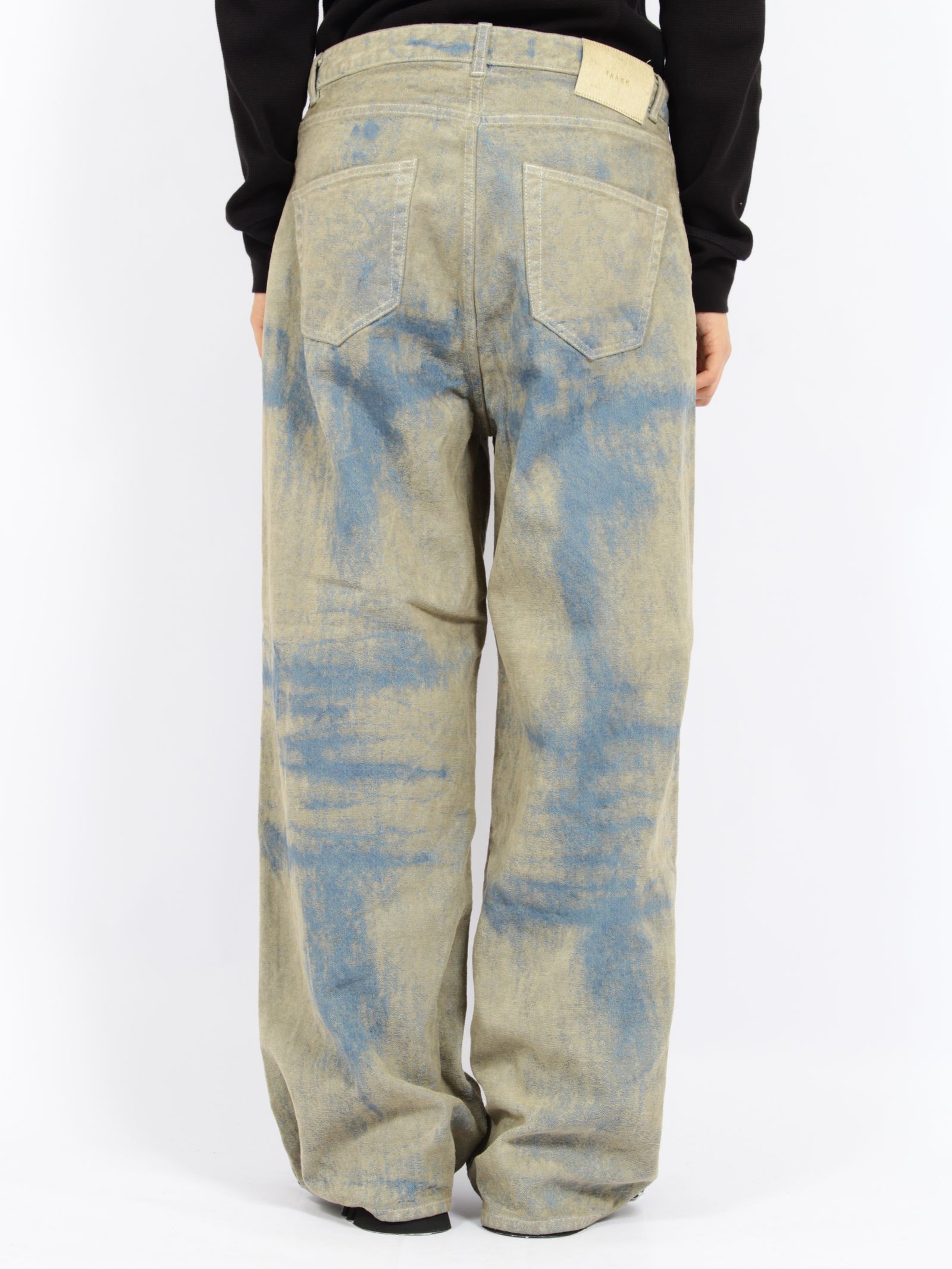 【26AW】ワイド デニム / WIDE DENIM / INDIGO BLEACH(インディゴブリーチ)