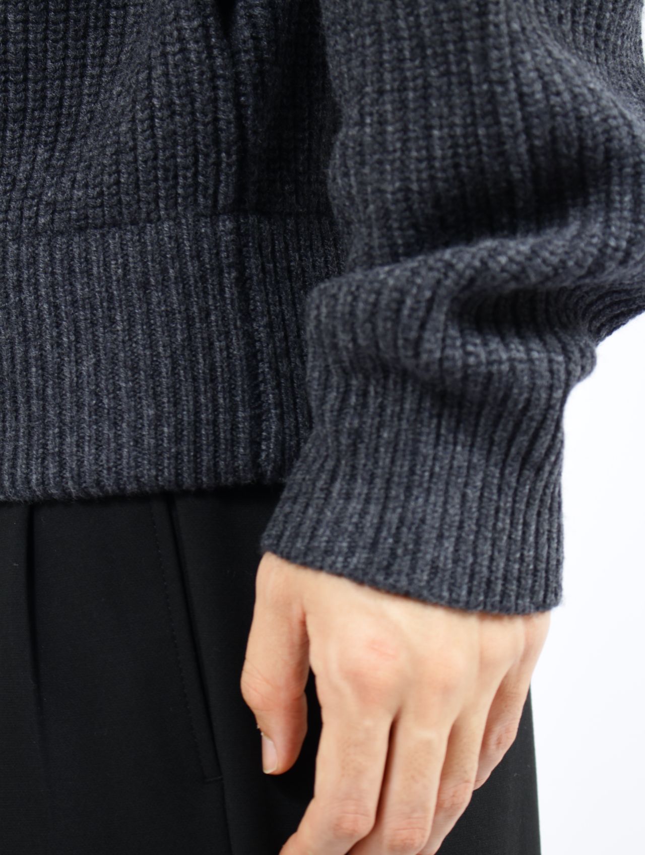 ANOTHER OFFICE - 【25AW】ドライビング ニット ブルゾン / DRIVING