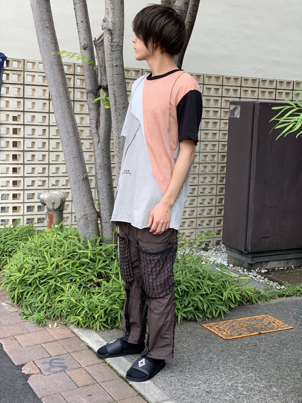 A-COLD-WALL* 19SS ”ワッペン 切替カットソー”
