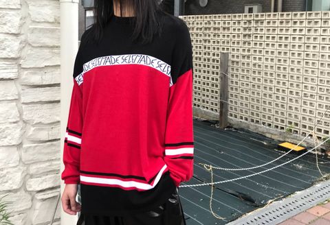 SELF MADE 19SS ”ロゴラインサマーニット”