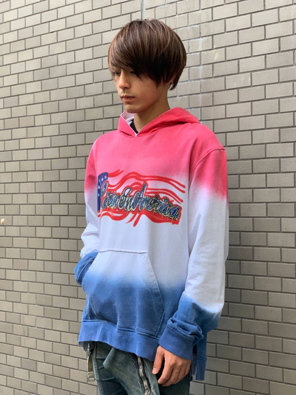 19AW 新作紹介【ALCHEMIST】”USA グラデーションパーカー”