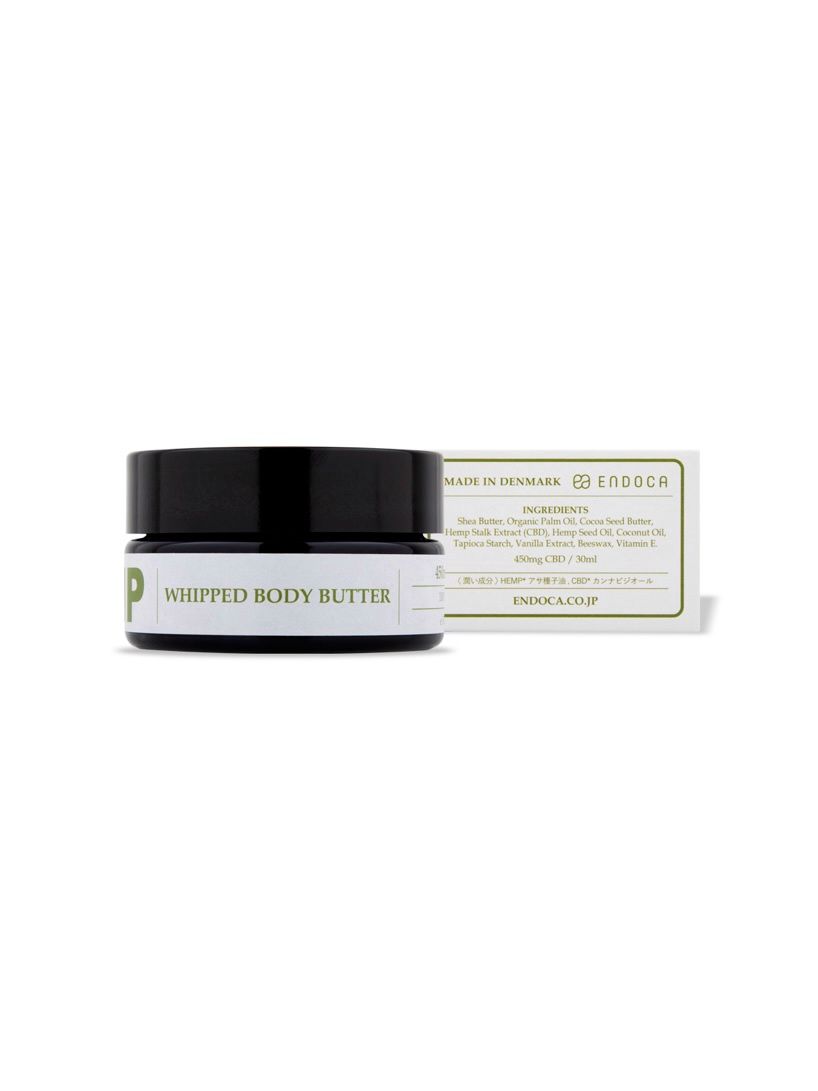 ヘンプ ボディバター / HEMP WHIPPED BODY BUTTER / 450mg