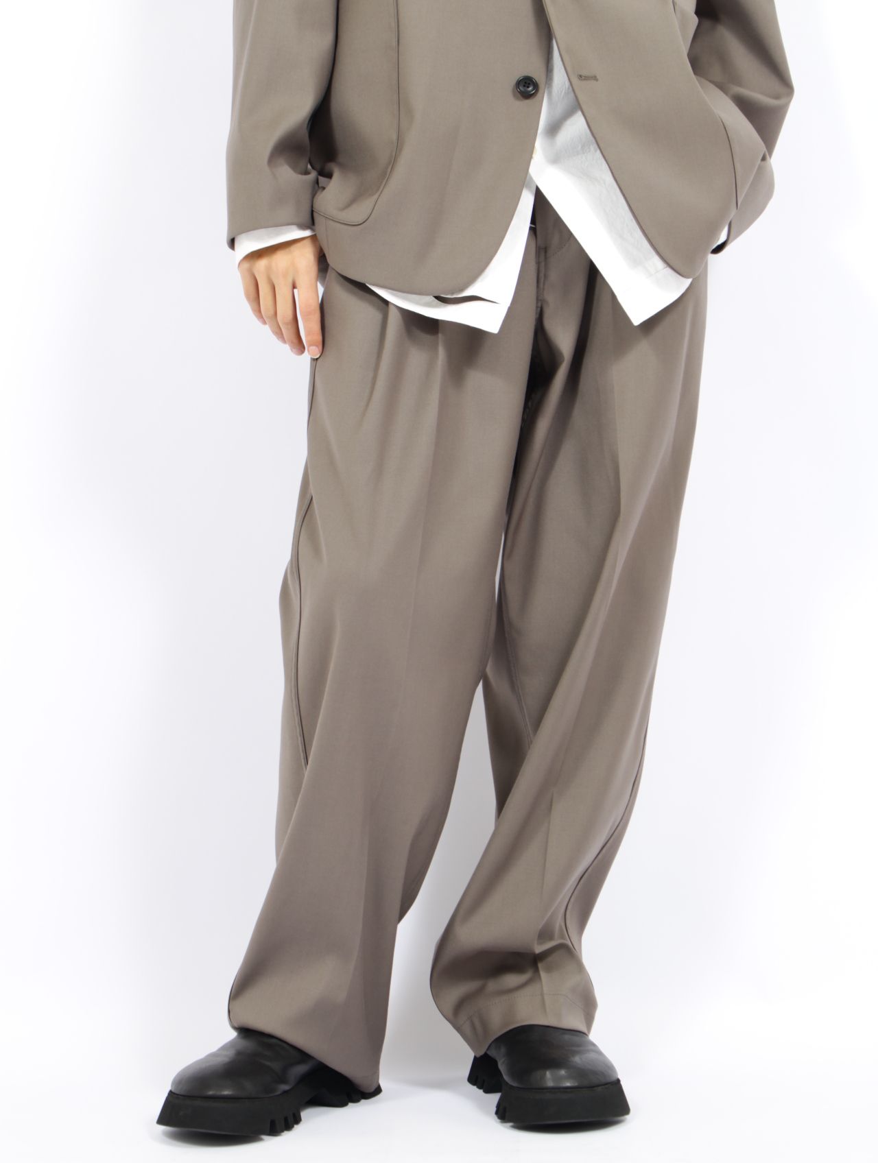 【25AW】サンティアゴ スラックス / SANTIAGO SLACKS / ミンク