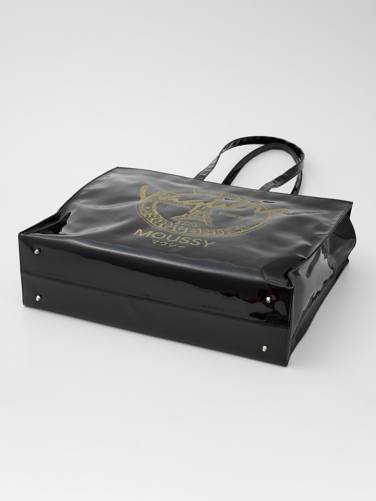 【26SS】ラージ ショッピング バッグ / VQ LARGE SHOPPING BAG / ブラック