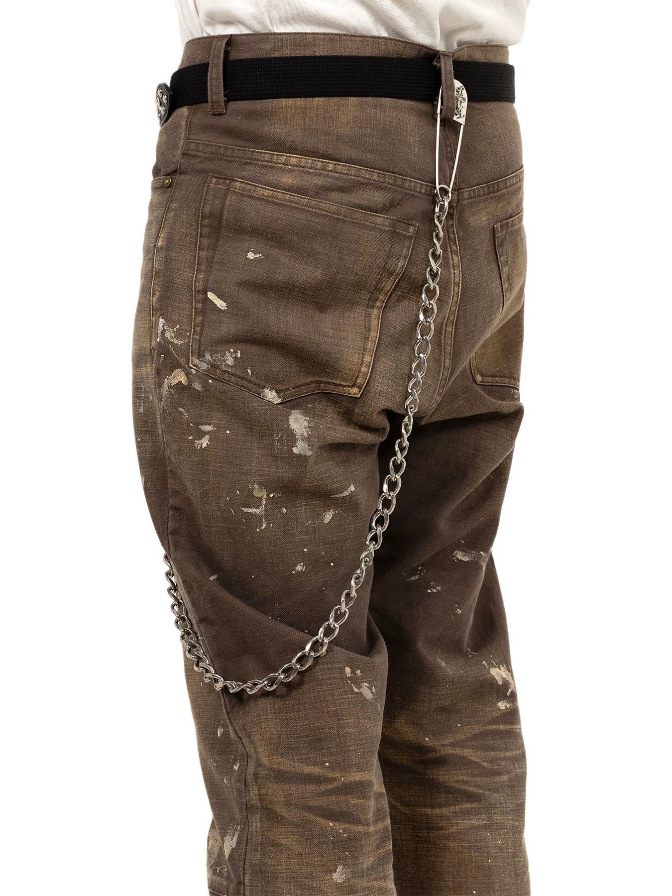 【25AW】"KMY" ロング ウォレットチェーン / "KMY" LONG WALLET CHAIN / シルバー