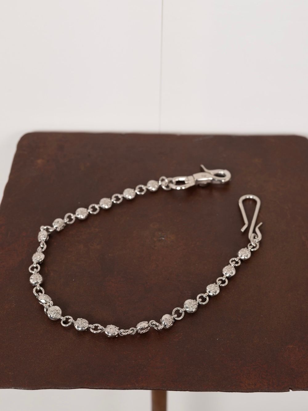 【25AW】"KMY" ボール ウォレットチェーン / "KMY"BALL WALLET CHAIN / シルバー
