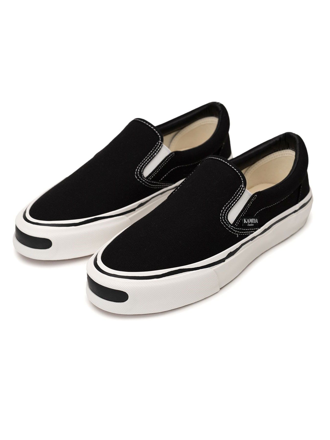 【25SS】"コーネル" ヴァルカナイズ スニーカー / "CORNELL"VULCANIZED SNEAKER / ブラック