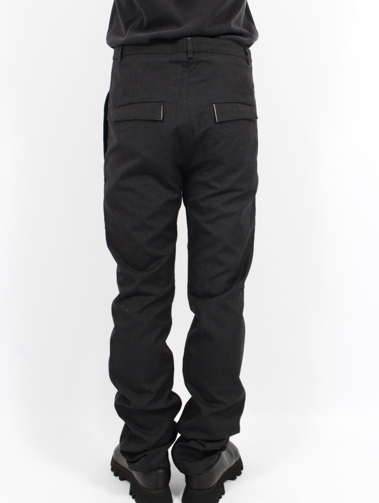 【25SS】フィティッド トラウザー / FITTED TROUSERS / ダークグレイ