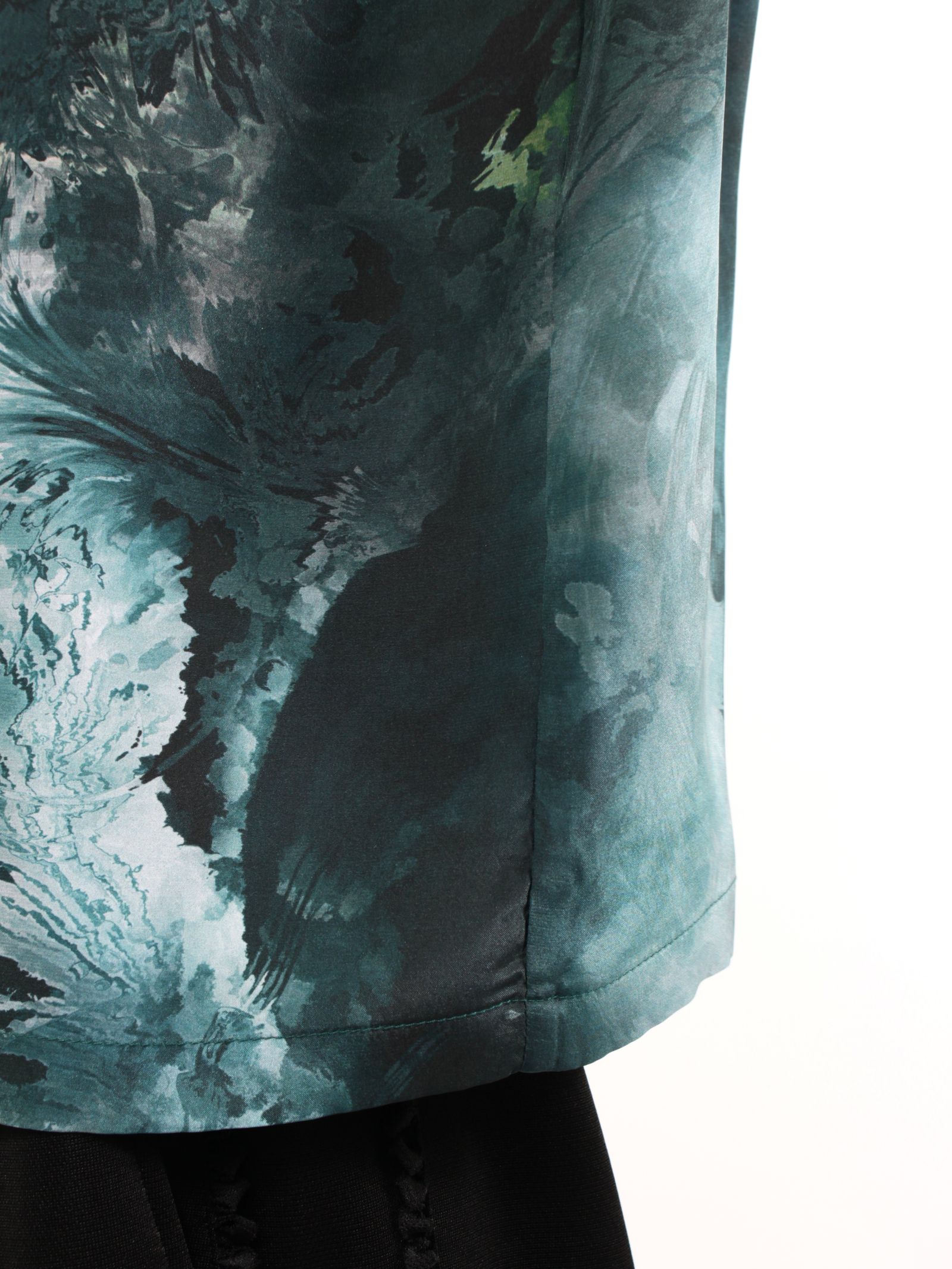 【26SS】シルク シャツ / SILK SHIRT / ブルー