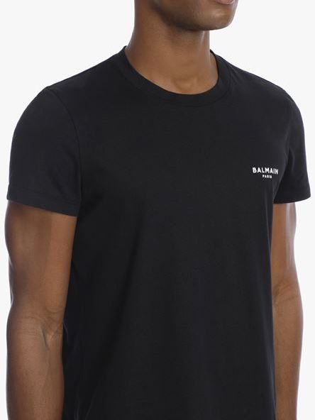 BALMAIN - スモールロゴ Tシャツ / FLOCKY SMALL LOGO T-SHIRT 