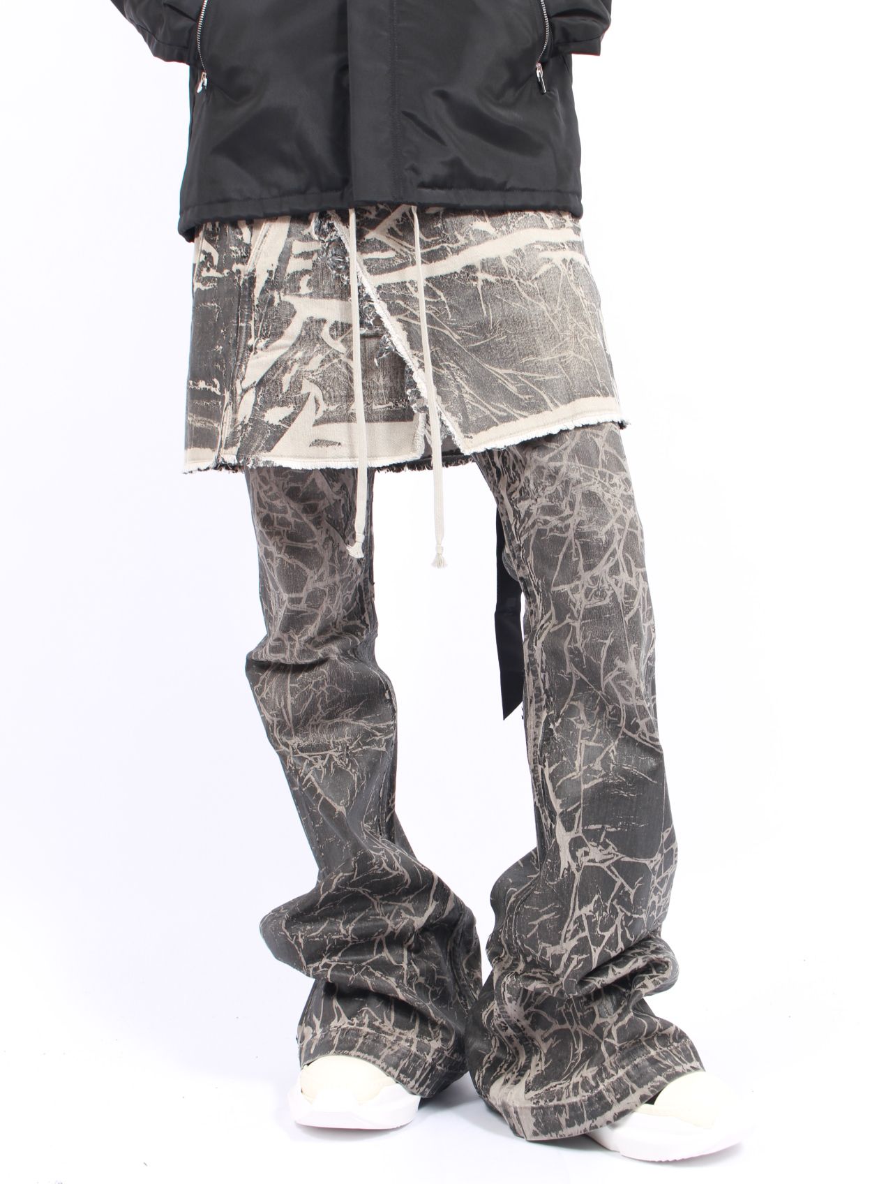 【25AW】スナップ デニム スカート / SISYSNAP SKIRT / ブラック