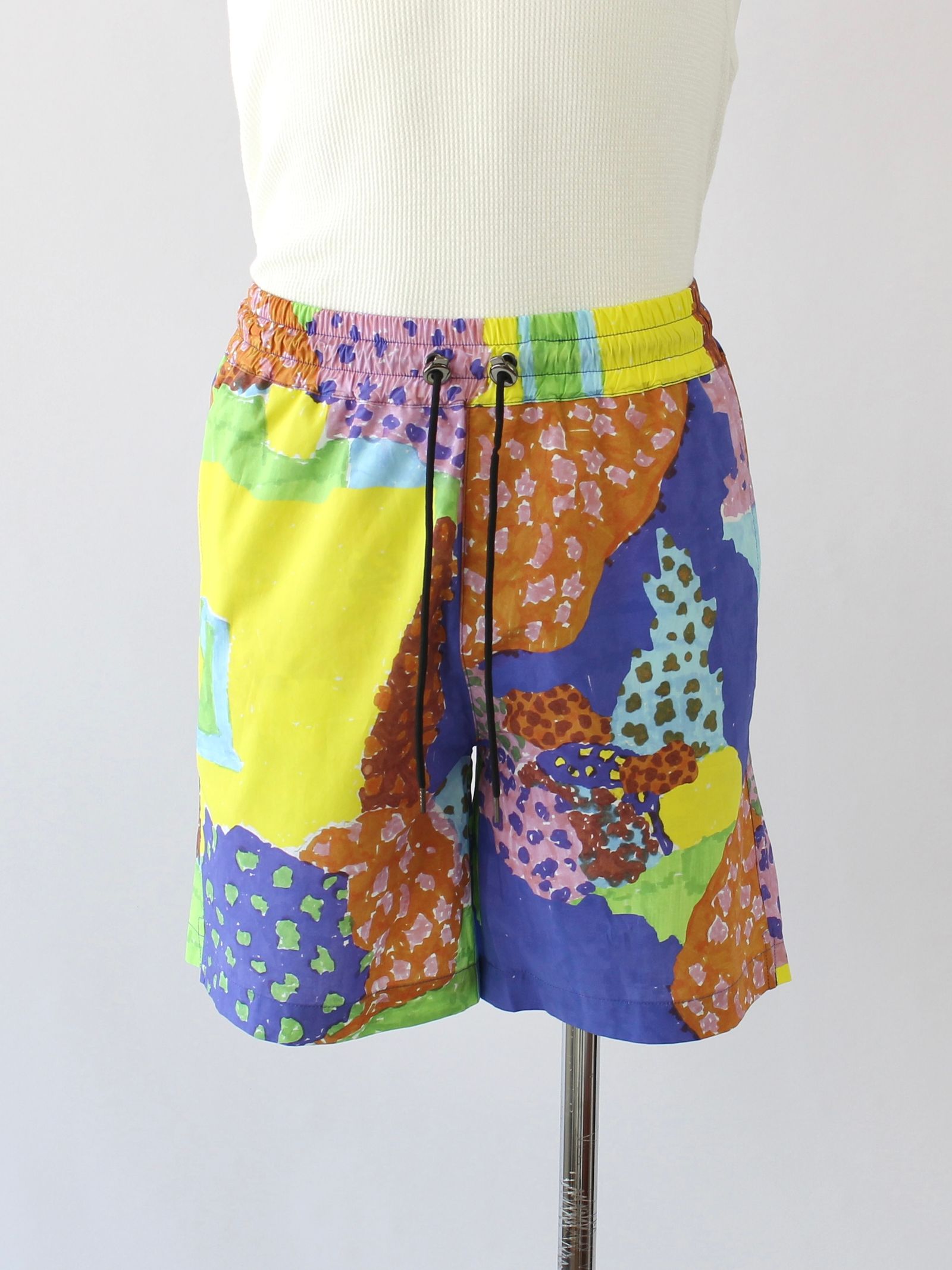 樹木柄 アートショートパンツ / SHORT PANTS IN ALL OVER “ALBERI” / マルチカラー