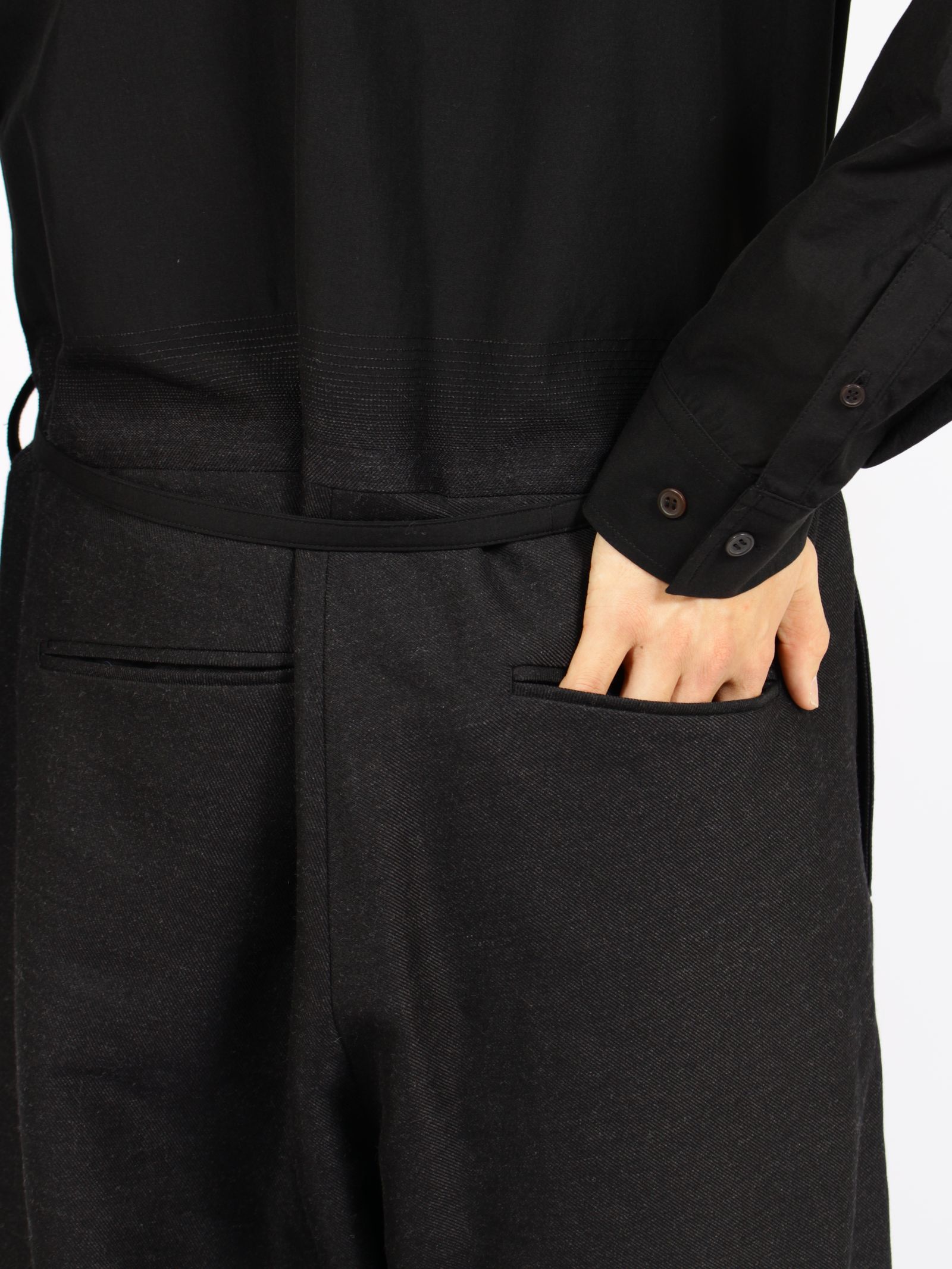【26AW】ジャンプ スーツ / JUMP SUITS / ブラック