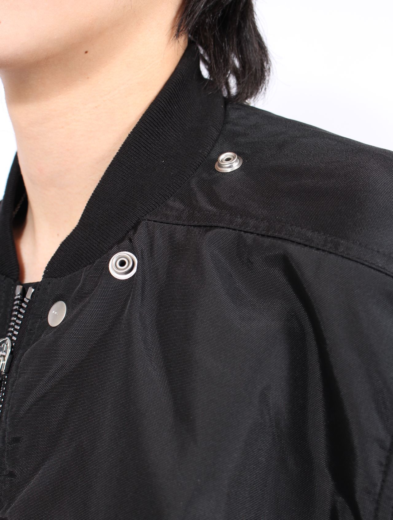 【25AW】 コンバーチブル ジャンボ ピーター フライト ナイロン ボンバー ジャケット / CONVERTIBLE JUMBO PETER FLIGHT / ブラック