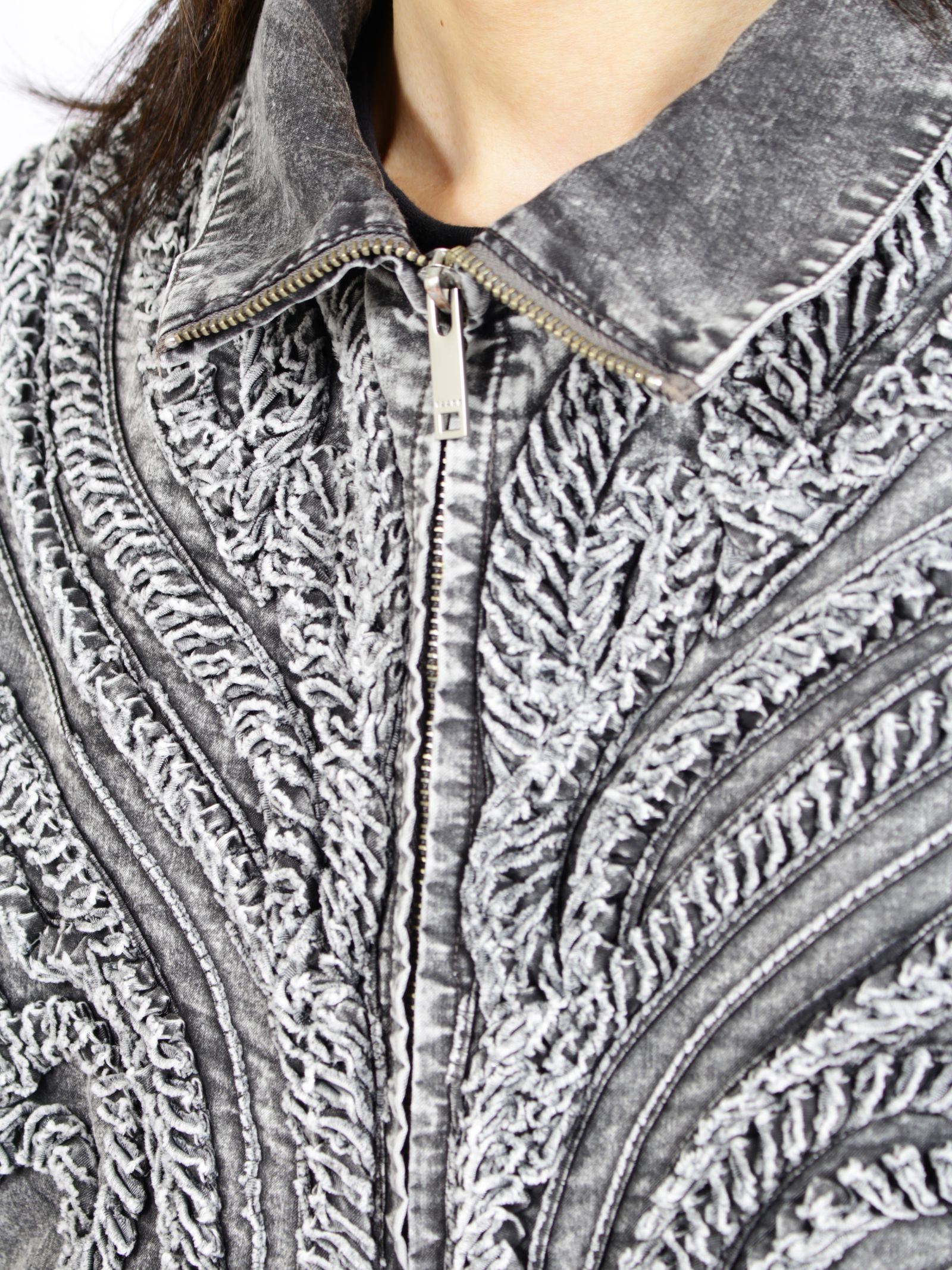 【26AW】ライトウェイト デニム ブルゾン / LIGHTWEIGHT DENIM BLOUSON / ライト グレー