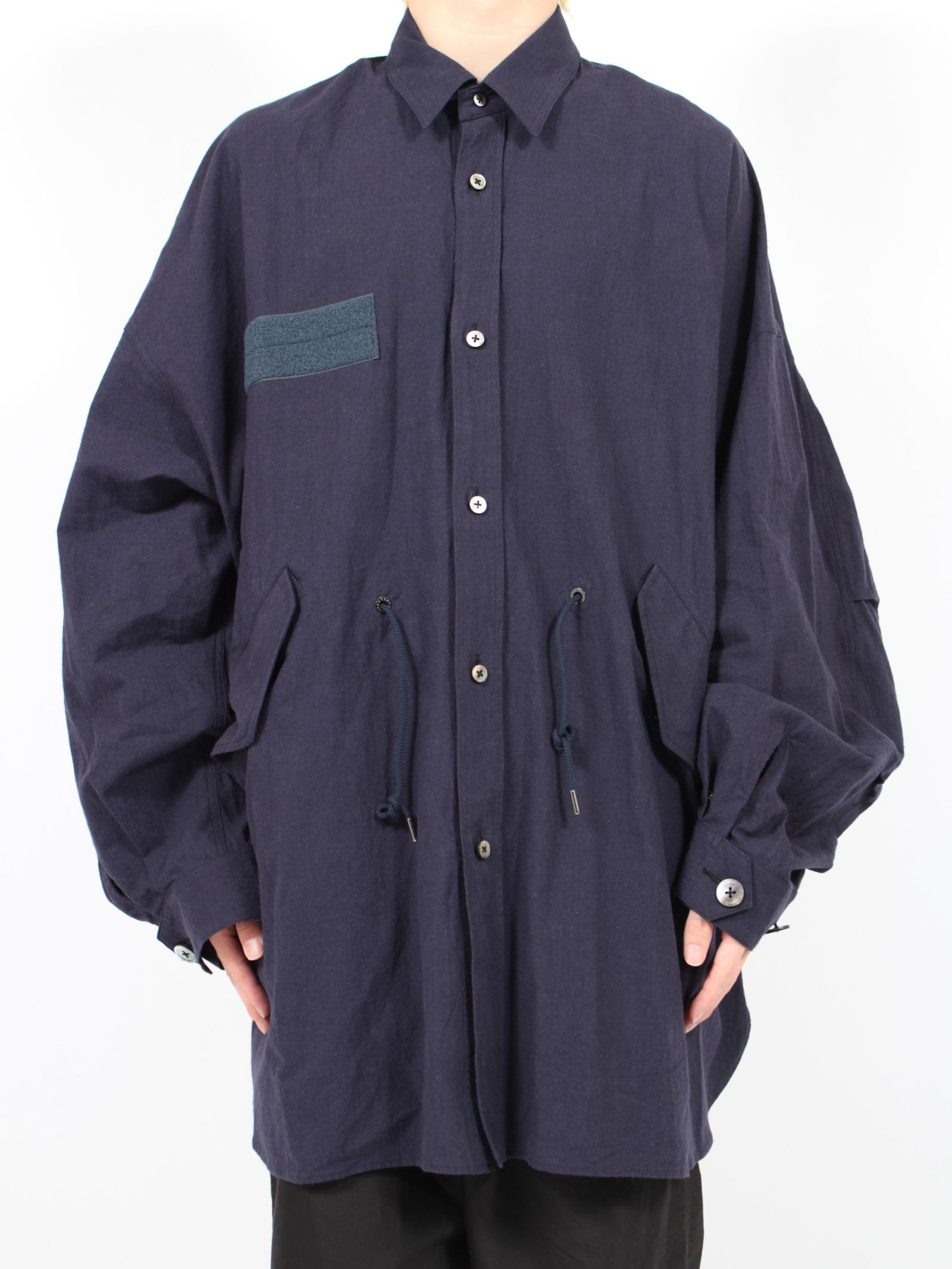 MM1987様【24AW】FUMITO GANRYU M-51 リネン FUMITO GANRYU - 【24AW】M-51 リネン シャツ ジャケット / M-51