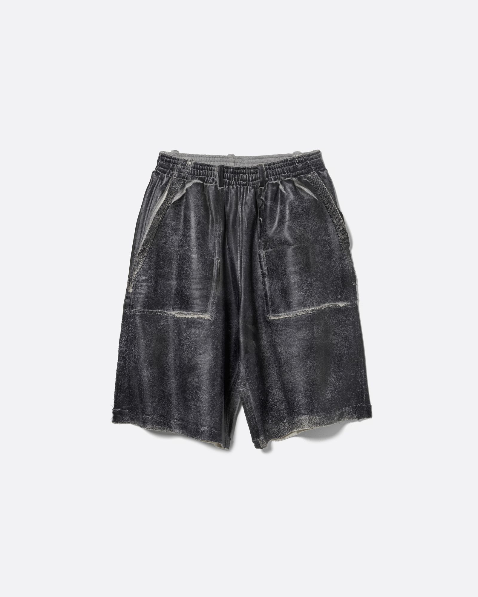 クラッキング コーテッド ファティーグ ショーツ / CRACKING COATED FATIGUE SHORTS .17 / HEATHER GREY(グレー)