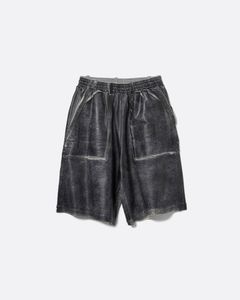 クラッキング コーテッド ファティーグ ショーツ / CRACKING COATED FATIGUE SHORTS .17 / HEATHER GREY(グレー)