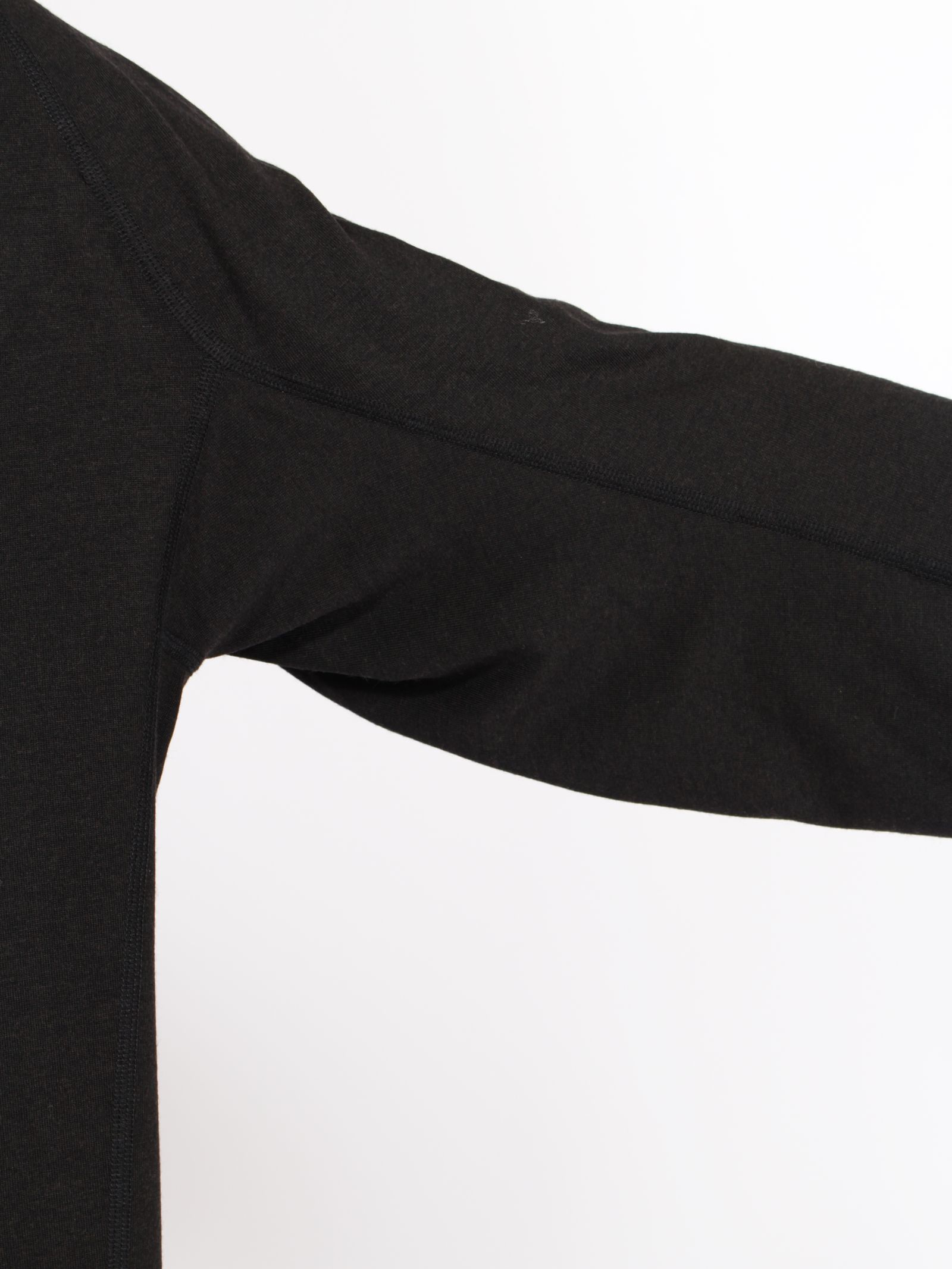 【26AW】ロングスリーブ Tシャツ ウール / LONG SLEEVE T-SHIRTS WOOL / ブラック