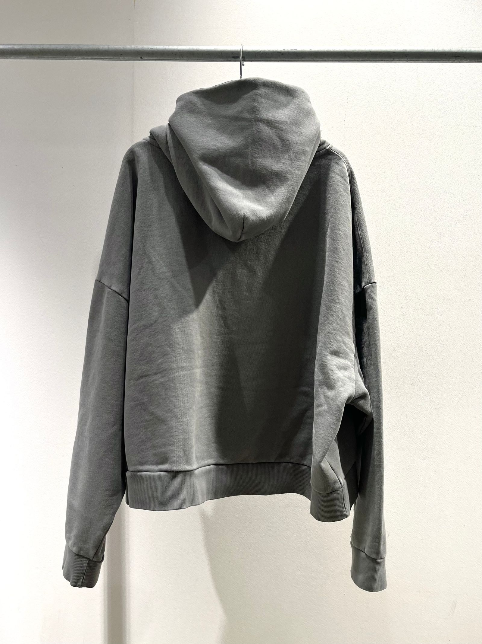 【22AW】ヘビー プルオーバー フーディー / HEAVY HOOD / TAR(タール) - XS - タール(ブラック)