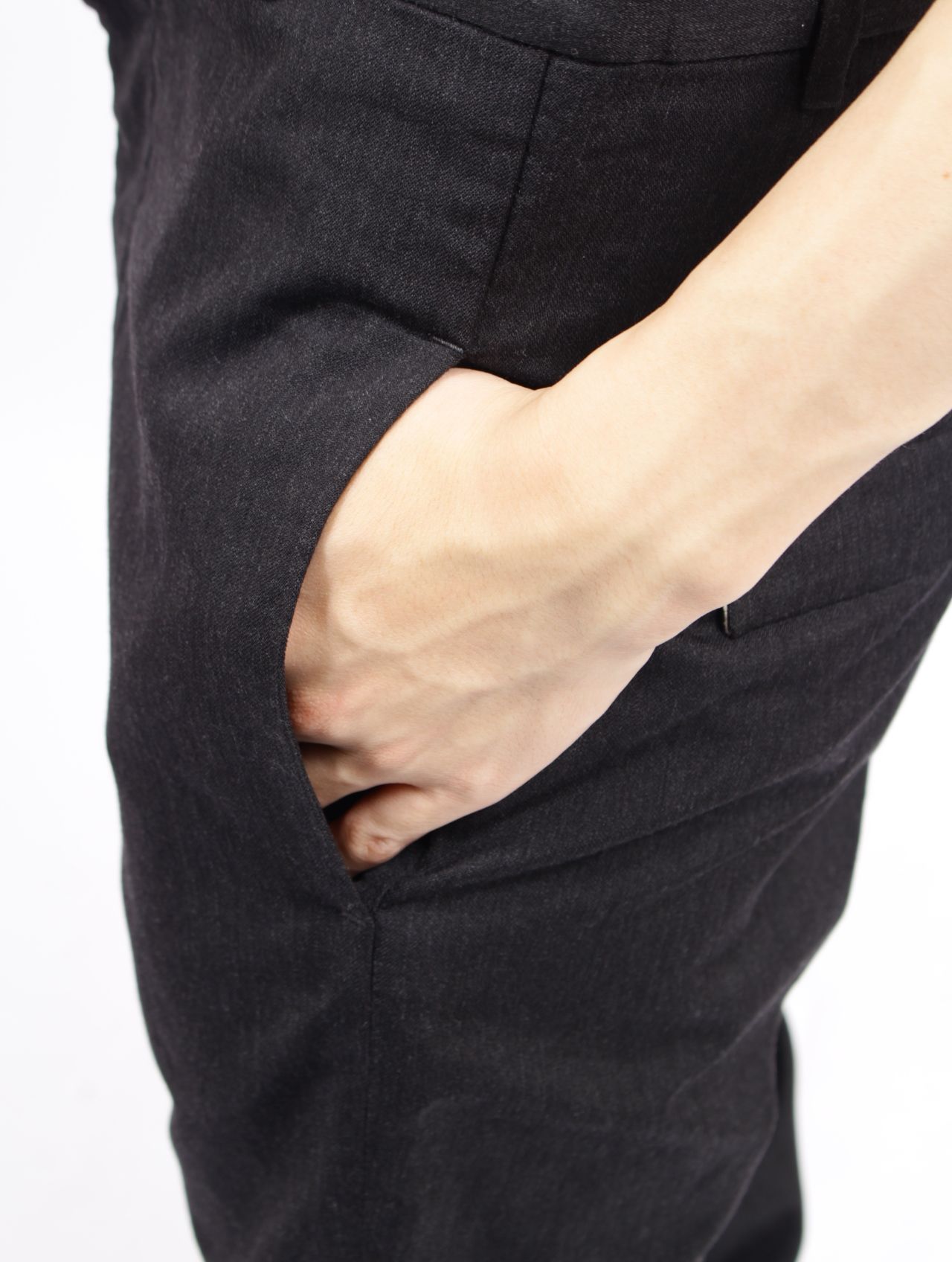 【25SS】フィティッド トラウザー / FITTED TROUSERS / ダークグレイ