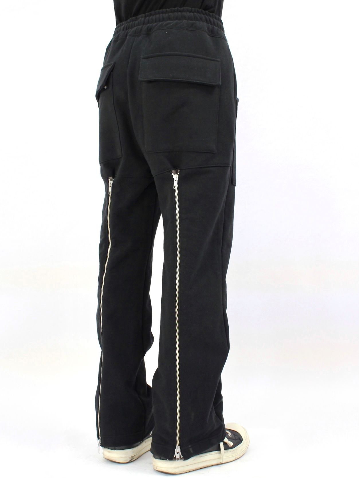 LAid Back レイドバック 日本製 Back Zip Sweat Pants バックジップスウェットパンツ 1(M) グレー ボトムス【LAid Back】