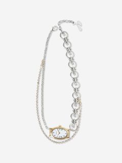 レガシー ウォッチ ネックレス 時計 / LEGACY WATCH NECKLACE / シルバー×ゴールド
